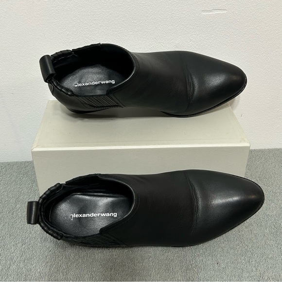 Alexander Wang Leather Kori Ankle Boots - Picture 11 of 15